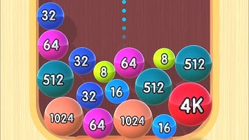 2048 Balls 3D - All Levels Gameplay Android, iOS