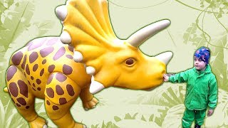 Giant Life Size Dinosaurs Outdoor Playground Playtime at the Fun Park Playmobil by TimKo Kid screenshot 5