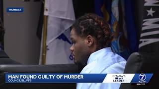 Man found guilty of murder in Council Bluffs