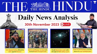 The Hindu Analysis | 30 November 2023 | Daily News Analysis UPSC | Unacademy