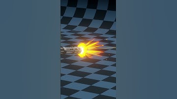 Minigun Muzzle Flash in Blender