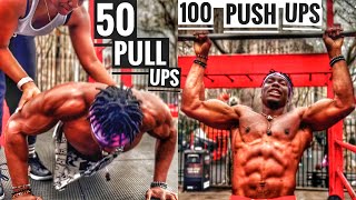 50 Pull Ups 100 Push Ups 5 Minutes Bodyweight Workout For Muscle Gain