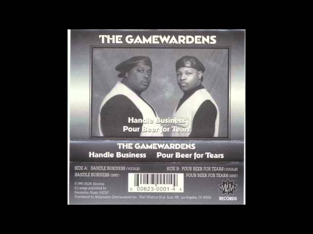 The GameWardens 1995 L.A, CA tape only rare DOPE g funk rap cali