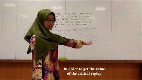 Hypothesis Testing For Single Population Variance, MAE503