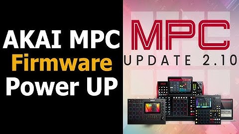 My  experience with the AKAI mpc 2.10 firmware update, and Ableton Push 2