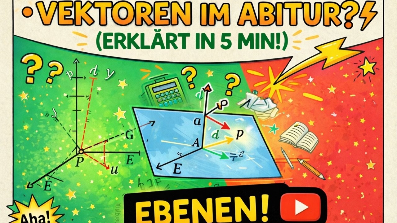 Vektoren: Alles Wichtige für das Mathe-Abi (In 5 Min)