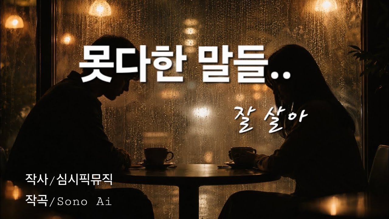 못다한 말들 | 잘 살아, 끝내 하지 못한 말