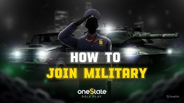 One State Rp| How To Join The Military | Step By Step Guide