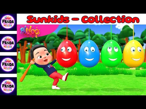 Egg Finger Family Song | Surprise Eggs Nursery Rhymes | SunKids - Kids Songs Collection