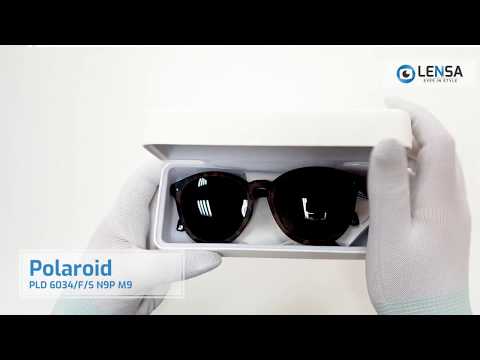 Unboxing ochelari de soare unisex Polaroid PLD 6034/S N9P M9 – LENSA.RO