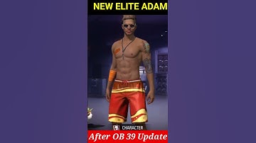 0.01% Players Knows🤯🔥Finally Elite Adam Unlocked😵‍💫Active Skill🔥!! - Garena Free Fire Max India 🇮🇳