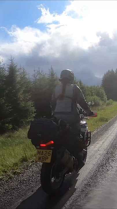 kielder forest Drive on board Aprilia Tuareg 660#adventuremotorcycle #shorts #bikelife #fyp