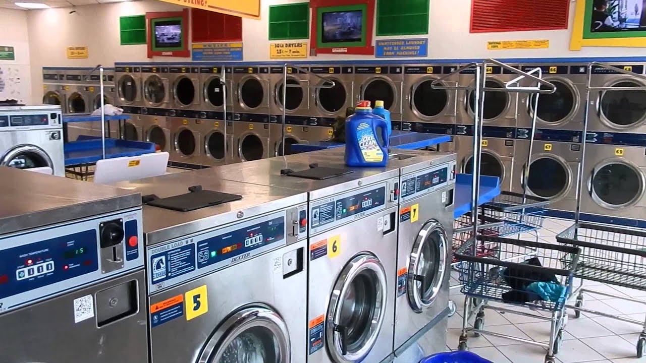Laundromania at Sycamore Mall 24 hour laundromat in Iowa City YouTube