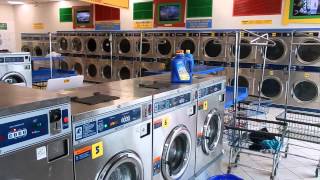 Laundromania at Sycamore Mall: 24 hour laundromat in Iowa City