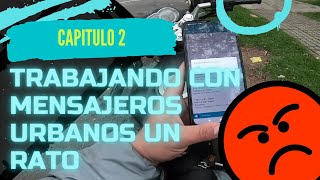 TRABAJANDO POR RATICOS - CAPITULO 2- MENSAJEROS URBANOS Maleta mensajeros  urbanos - YouTube