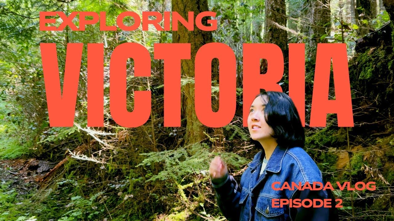 Victoria Travel Vlog | Butchart Gardens, Forest Walks, Secret Beach & Cozy Moments
