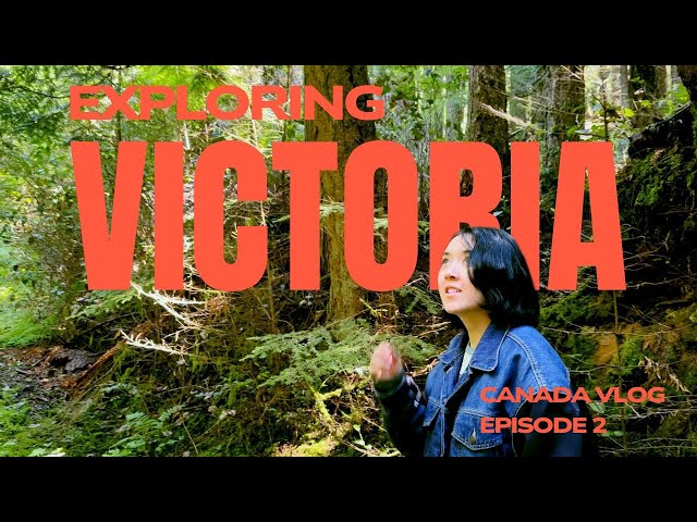 Travel vlog - Victoria Travel Vlog | Butchart Gardens, Forest Walks, Secret Beach & Cozy Moments