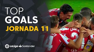 Todos los goles de la Jornada 11 de LaLiga Santander 2020\/2021