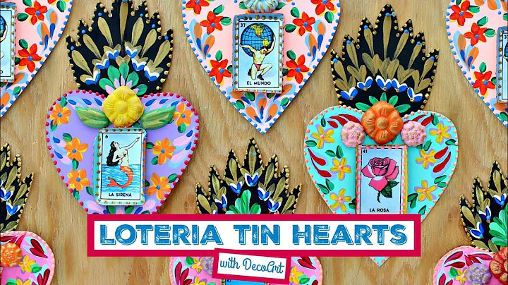 How to: Mexican Tin Hearts | DecoArt