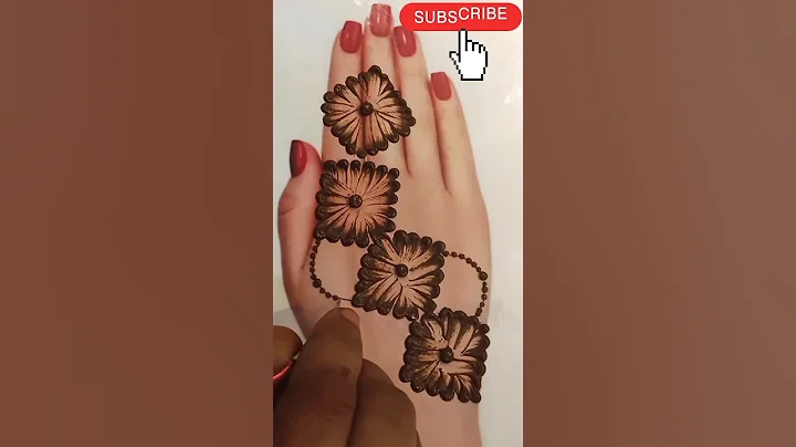 latest❤️dot mehndi design