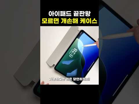 아이패드 끝판왕 모르면 개손해 케이스 추천 슈피겐!