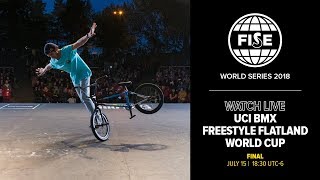 FWS EDMONTON 2018: UCI BMX Freestyle Flatland World Cup Final