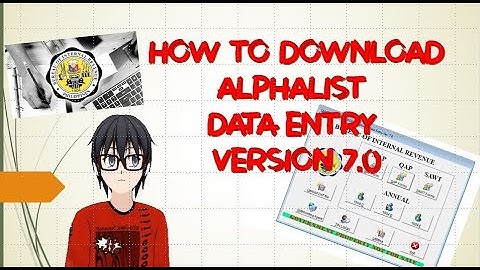 Pinaslife 045 | How to download BIR Alphalist  Data Entry Version 7.0  | Silent Mier