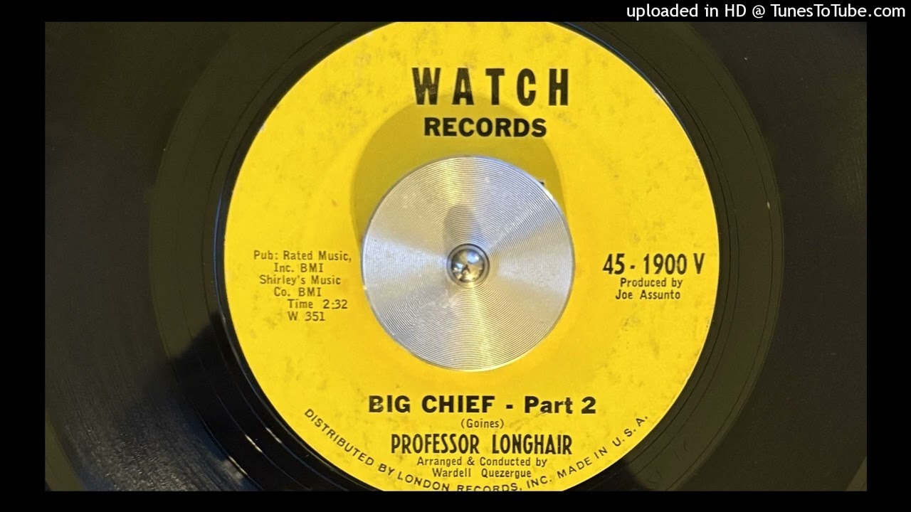 Professor Longhair - Big Chief - Pt. 2 (Watch) 1964 - YouTube