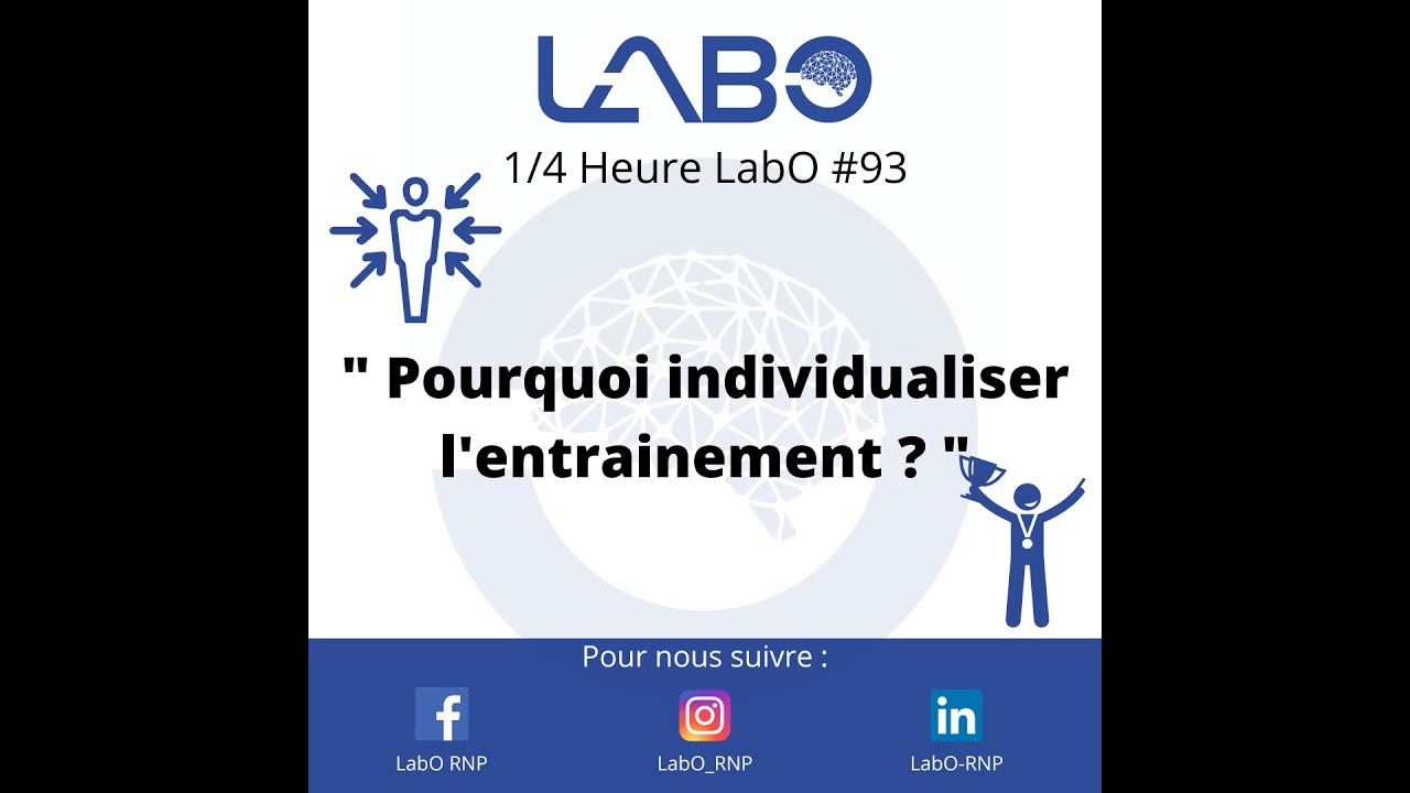 Individualisation de l'entraînement : pourquoi tu ne peux pas t'en passer