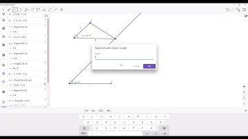 Triangle Congruence in Geogebra: SAS Congruence Postulate