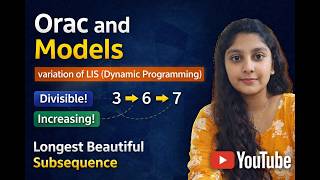 Orac and Models (CF) | Dynamic Programming + LIS Trick 🚀