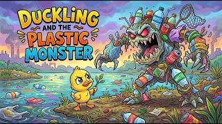 Duckling and the Plastic Monster | Animated Environmental Story