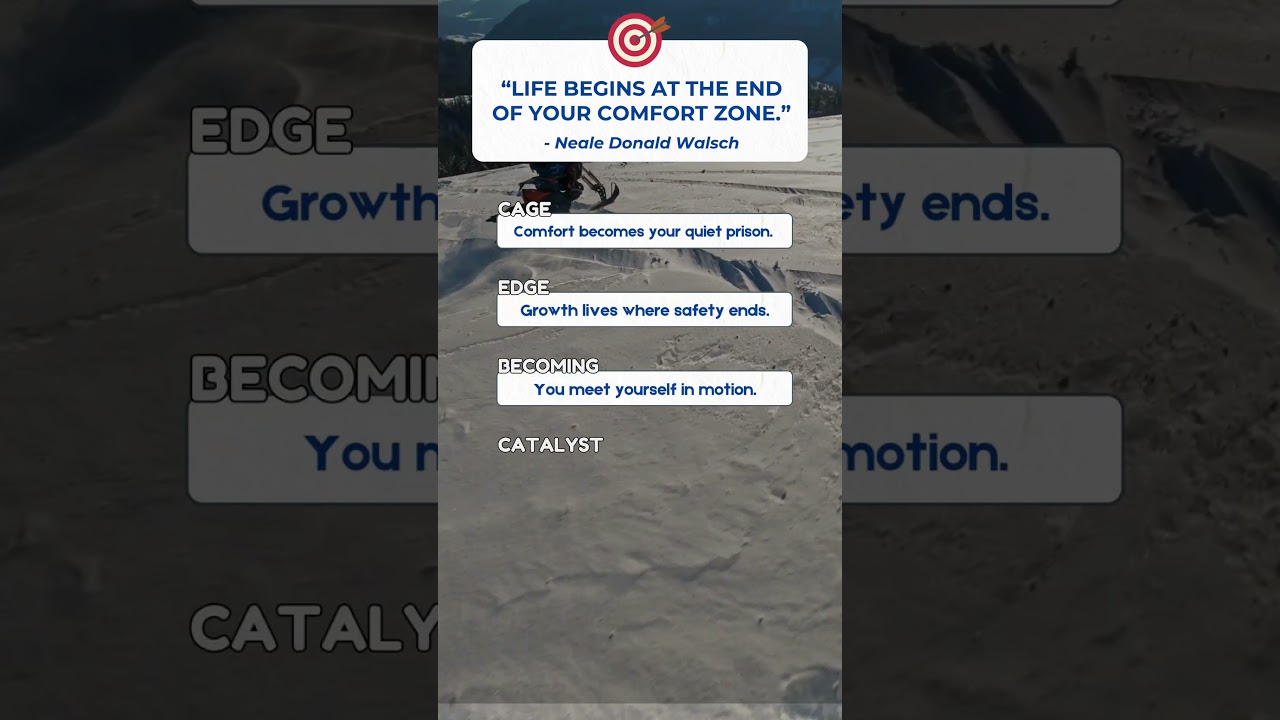 Your Real Life Begins After Fear | Motivational Short