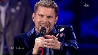 2009 Latvia Intars Busulis - Probka 19Th Place In 2Nd Semifinal Eurovision Song Contest In Moscow