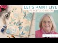 Learn to paint a peaceful garden