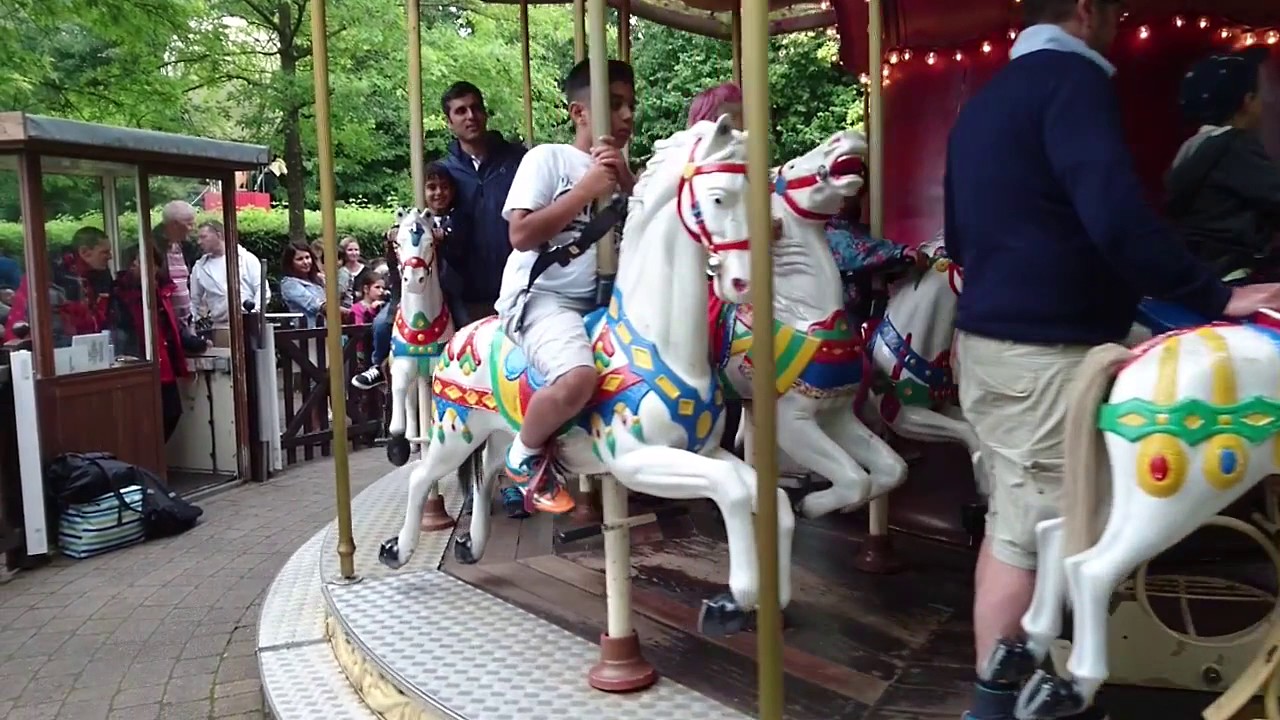 Desert Chase Merry Go Round Ride At Legoland, Windsor, 29 July 2017