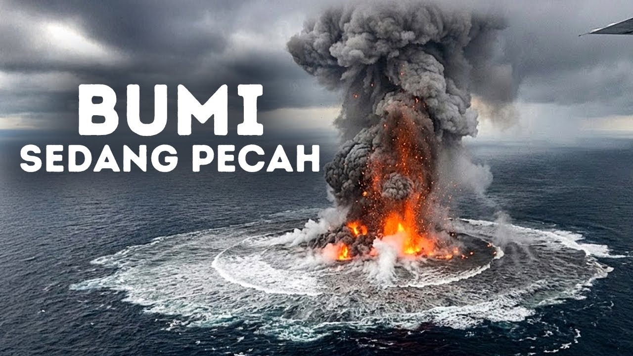 Ledakan Besar Bawah Laut Menciptakan Gunung Berapi Seukuran Gedung Pencakar Langit di Samudra Hindia