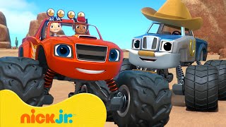 Blaze Catches A Cowboy W Gabby Blaze And The Monster Machines Nick Jr.