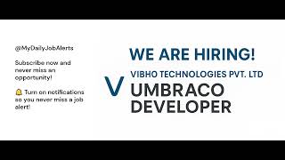 Umbraco Developer