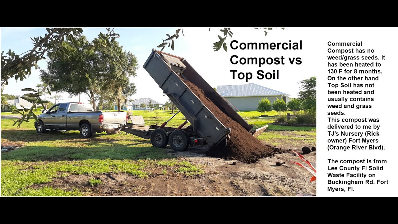 Commercial Compost Delivered 5 yards YouTube