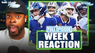 NFL Week 1 REACTION: Giants Upset Cowboys, Bills vs. Texans, Bears Score 59 & Myles Garrett Injury