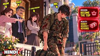 My Family Betrayed Me… So I Joined the Army to Become a God | Anime In Hindi