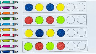 Easy Color Pattern Matching Game for Kids | Fun Educational Coloring Activity for Toddlers Net Worth