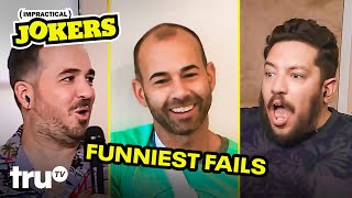 Funniest Challenge Fails (Mashup) | Impractical Jokers | truTV by truTV 177,245 views 2 months ago 4 minutes, 41 seconds