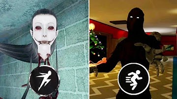 Run Ability Battle | Eyes The Horror Game vs Smiling X Zero