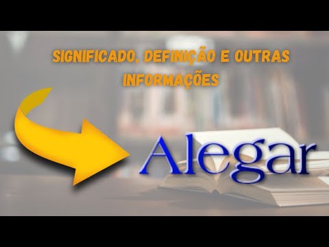 Vídeo: Qual é a definição de alegação?