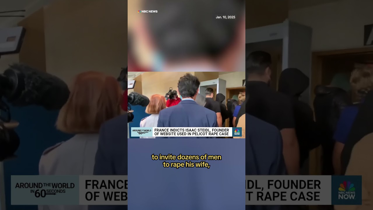 France indicts the owner of the website used in the Pelicot rape case