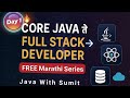Core Java to Full Stack Development|Free Course in Marathi |Step-by-Step Full Stack Developer Series