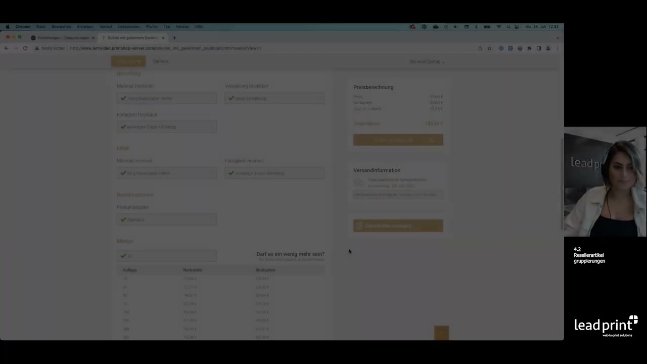 Lead-Print DRUCKSHOP Tutorial 4.2.0: Resellerartikel Gruppierungen