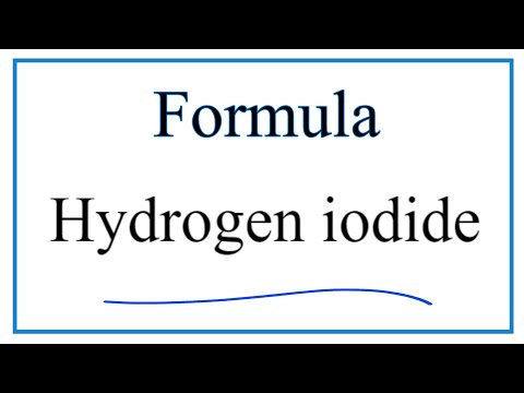 Video: Axit hydroiodic được dùng để làm gì?